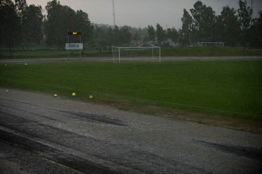 Matchen i division 2 mellan IFK Hässleholm och Lunds BK i Hässleholm 4 juni 2016 blev inställd på grund