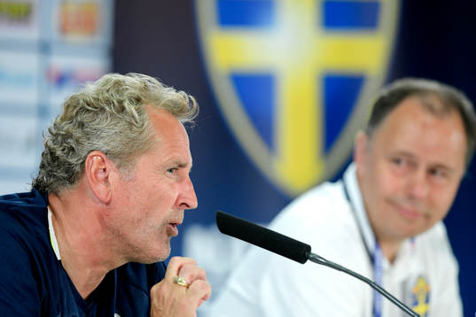 Sveriges förbundskapten Erik Hamrén