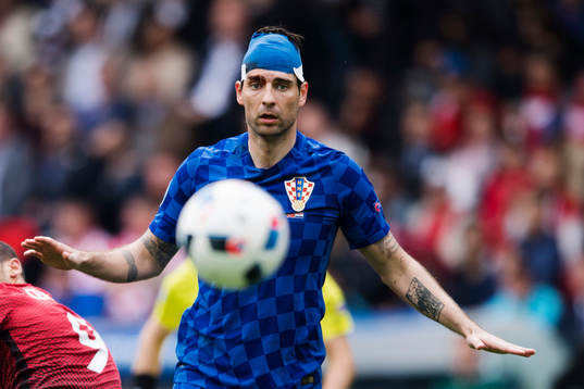 Kroatiens Vedran Corluka