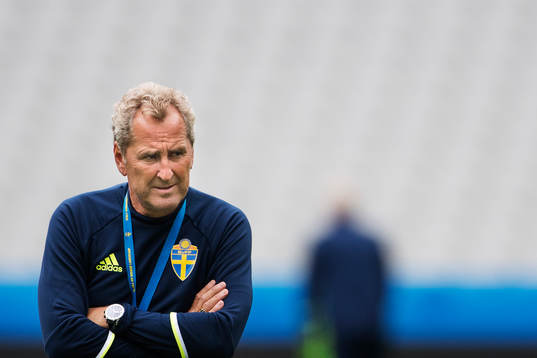 Förbundskapten Erik Hamrén
