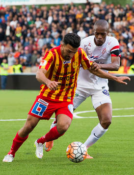 Syrianskas Bachir Katourgi och Assyriskas Mamadou Wague