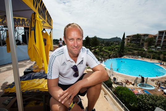 Claes Berglund på Camp Sweden