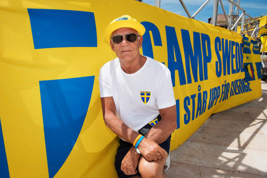 Göran Frisk på Camp Sweden