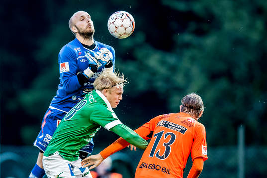 Varbergs målvakt Peter Dahlberg