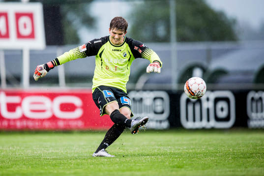 Ljungskiles målvakt August Strömberg