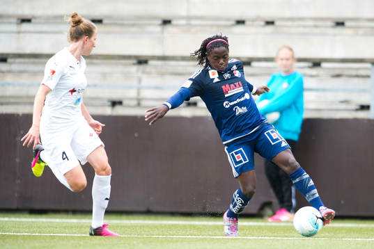 Kvarnsvedens Tabitha Chawinga möter Rosengårds Emma