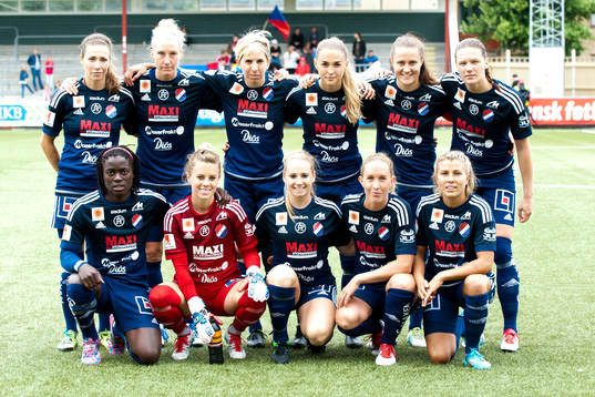 Kvarnsvedens startelva Agnes Dahlström, Sarah Elnicky,