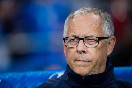 Islands förbundskapten Lars Lagerbäck