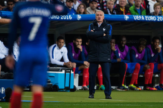 Frankrikes förbundskapten Didier Deschamps