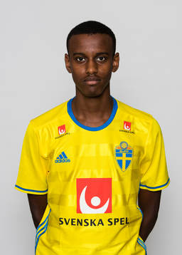 Abiel Sequar i P17/99-landslaget poserar för ett porträtt den 12 juli 2016 i Stockholm. 