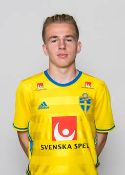 Axel Uddström i P17/99-landslaget poserar för ett porträtt den 12 juli 2016 i Stockholm. 