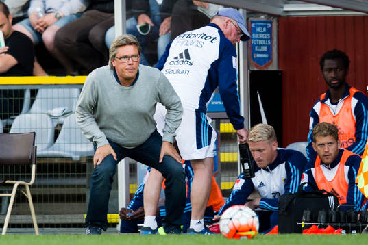 Djurgårdens tränare Per Olsson