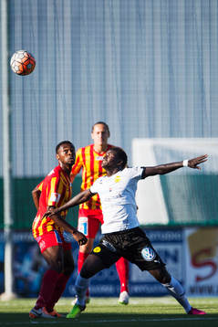 Syrianskas Success Nwousu och Frejs Abu Bakarr Suma