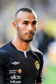 Elfsborgs nyförvärv Issam Jebali före fotbollsmatchen i Allsvenskan mellan Elfsborg och Östersund den 25 juli 2016 i BORÅS.