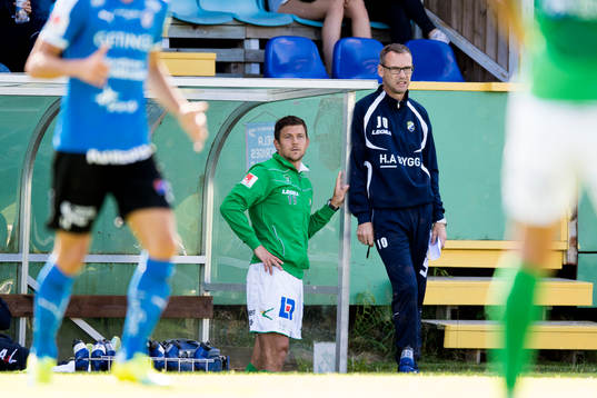 Ljungskiles assisterande tränare Hannes Stiller och