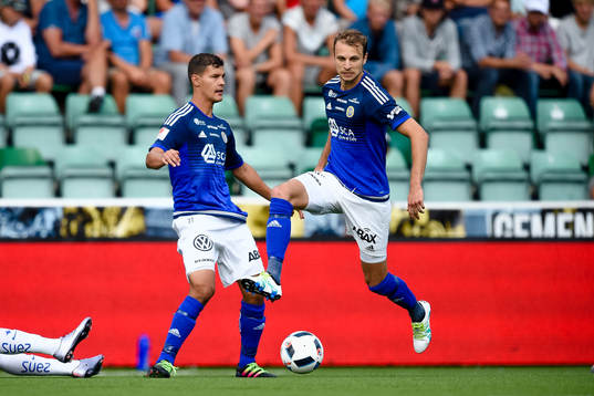 Sundsvalls Mauricio Albornoz och Lars Christian Krogh Gerson