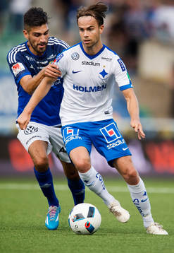 Sundsvalls Stefan Silva och Norrköpings Andreas Blomqvist