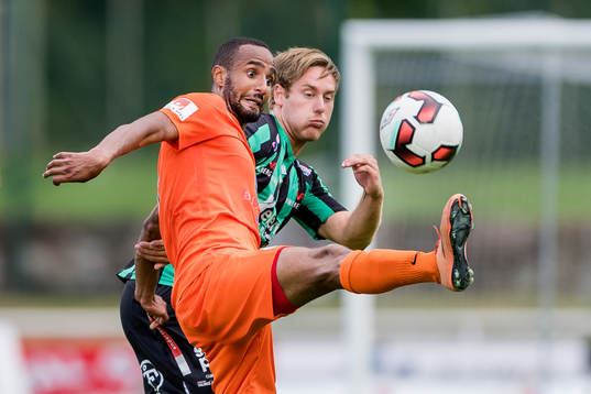 Athletics Ferid Ali och Varbergs Christoffer Arvidsson