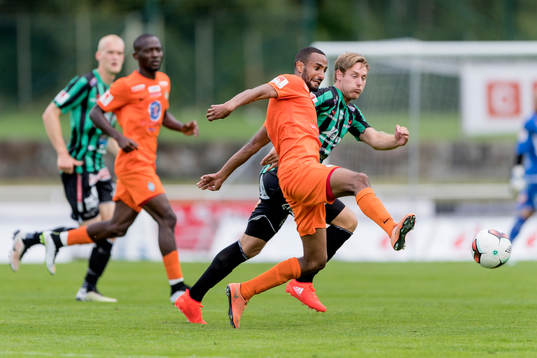 Athletics Ferid Ali och Varbergs Christoffer Arvidsson