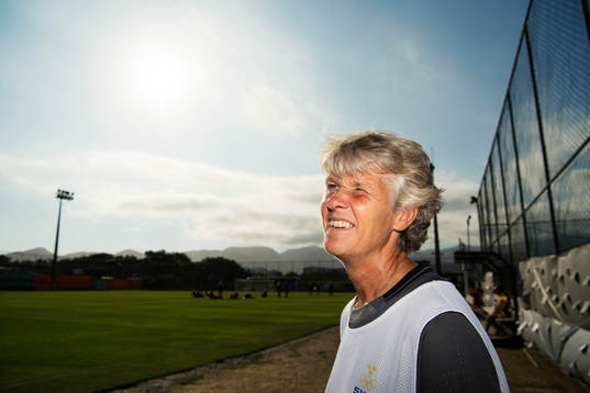 Förbundskapten Pia Sundhage