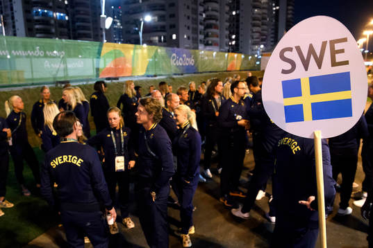 Den svenska truppen