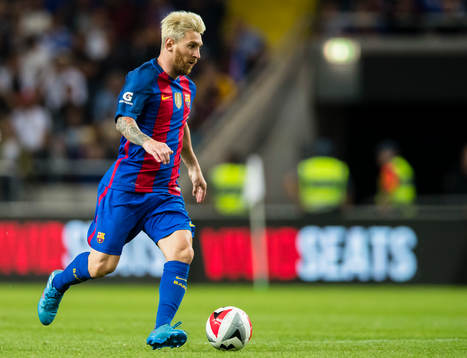 Barcelonas Leo Messi