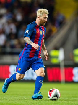 Barcelonas Leo Messi