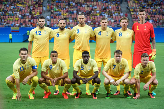 Sveriges startelva inför fotbollsmatchen mellan Sverige och Colombia den 4 augusti 2016