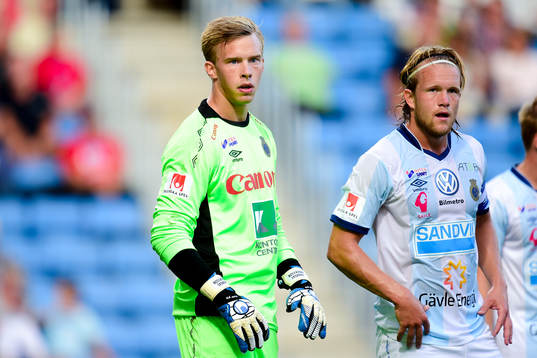 Gefles målvakt Andreas Andersson