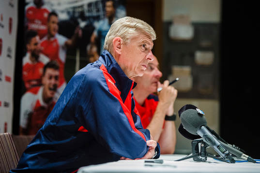 Arsenals tränare Arsene Wenger