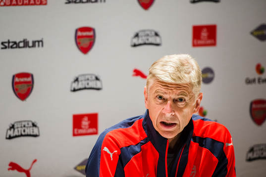 Arsenals tränare Arsene Wenger