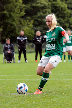 under fotbollsmatchen i Eskilscupen flickor F16 mellan Glumslöv och Älvsborg den 7 augusti 2016 i Helsingborg.
