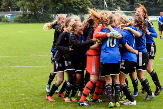 Älvsborgs spelare jublar