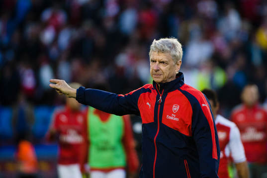 Arsenals tränare Arsene Wenger