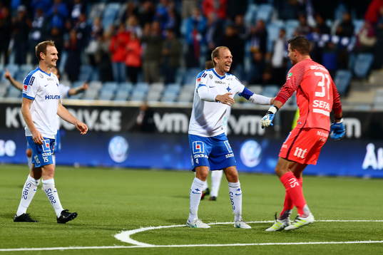 Norrköpings Marcus Falk Olander, Andreas Johansson och