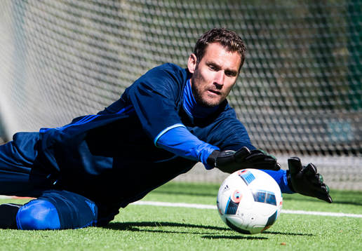 Djurgårdens målvakt Andreas Isaksson