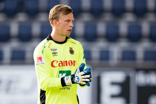 Gefles målvakt Andreas Andersson