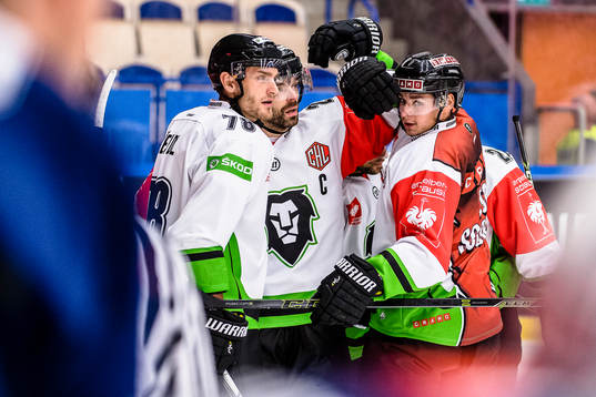 Mlada Boleslavs Lukas Zejdl, Jakub Klepis och Jakub Orsava