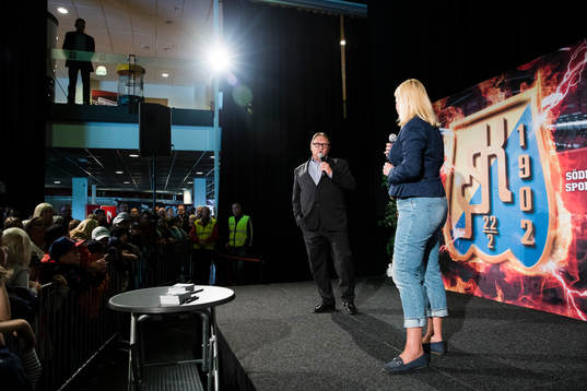 Peter Forsberg, vice ordförande Svenska Ishockeyförbundet