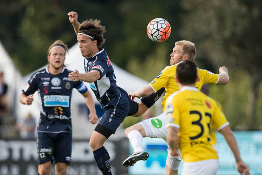 Gefles Simon Skrabb och Falkenbergs Per Karlsson