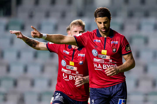 Örgrytes George Mourad jublar