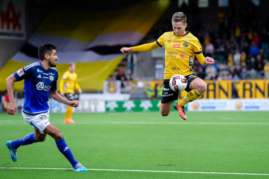 Sundsvalls Stefan Silva och Elfsborgs Adam Lundqvist