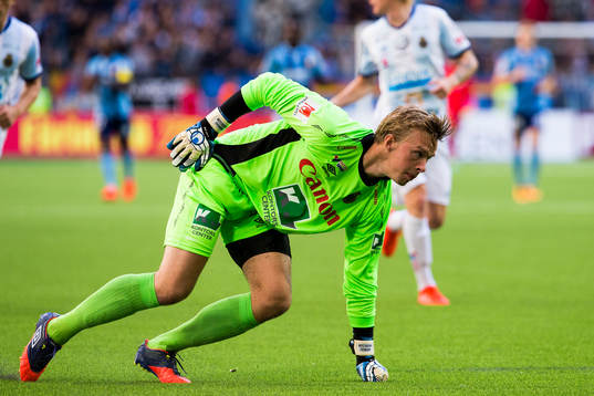 Gefles målvakt Andreas Andersson