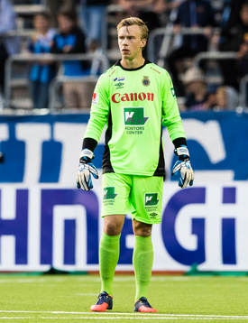 Gefles målvakt Andreas Andersson