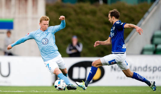 Malmö FFs Anders Christiansen och Sundsvalls Lars