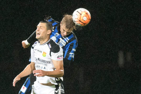 Sirius Niklas Busch Thor och GAIS Luka Mijaljevic