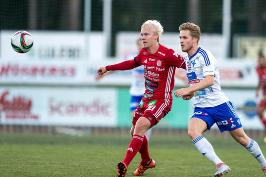 s Kristoffer Thydell och Luleå:s Joel Rajalakso