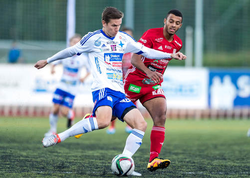 s Anton Andersson och Piteå:s Karl Cunningham