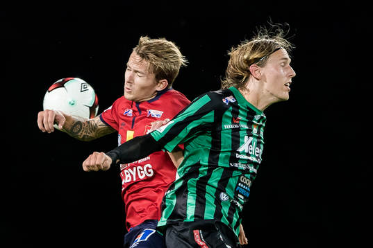 Örgrytes Andreas Östling och Varbergs Joakim Lindner