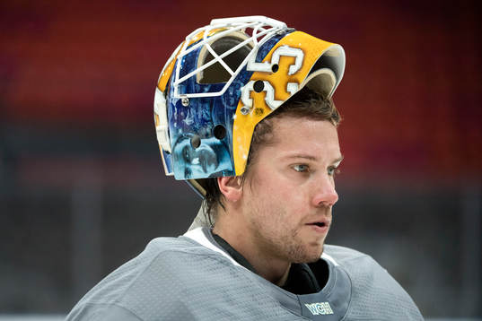 Sveriges målvakt Jacob Markström